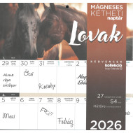 2026 Mágneses naptár LOVAK