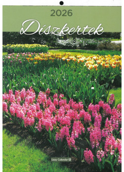 2026 falinaptár Díszkertek (keskeny)