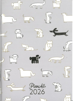 2026 zsebnaptár B6 tűzött  PUPPER