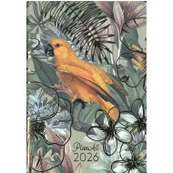 2026 zsebnaptár B6 tűzött  PARROT