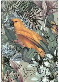 2026 zsebnaptár B6 tűzött  PARROT