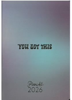 2026 zsebnaptár B6 tűzött  YOU GOT THIS