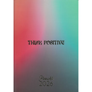 2026 zsebnaptár B6 tűzött  THINK POSITIVE