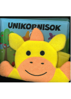 Pancsolókönyv szivaccsal - Unikornis