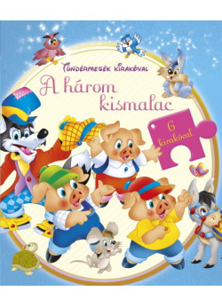 Tündérmesék kirakóval - A három kismalac