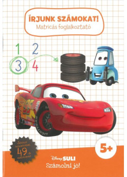 Disney Suli - Írjunk számokat! - Matricás foglalkoztató