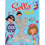 1000 strassz - Sellő színező (BB)