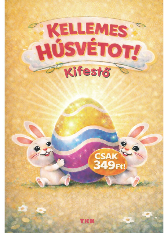 Kellemes húsvétot kifestő