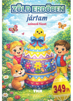 Húsvéti kifestő - Zöld erdőben jártam színező füzet (ÚJ)