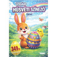 Húsvéti kifestő - Vidám húsvéti színező füzet (ÚJ)
