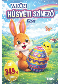 Húsvéti kifestő - Vidám húsvéti színező füzet (ÚJ)