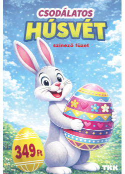 Húsvéti kifestő - Csodálatos húsvét színező füzet (ÚJ)