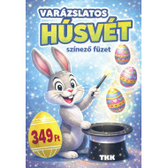 Húsvéti kifestő - Varázslatos húsvét színező füzet (ÚJ)