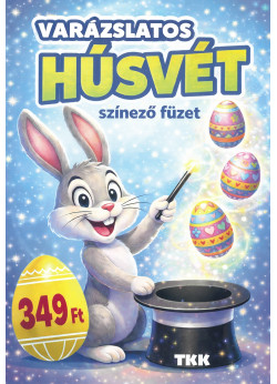 Húsvéti kifestő - Varázslatos húsvét színező füzet (ÚJ)