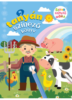 A tanyán színező - szuper színező móka csomag