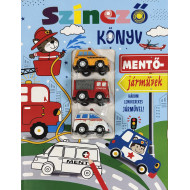 Színező könyv - mentőjárművek