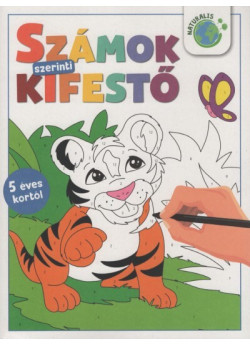 Számok szerinti kifestő - 5 éves kortól