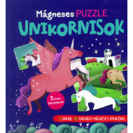 Mágneses puzzle - Unikornisok