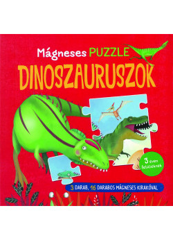 Mágneses puzzle - Dinoszauruszok