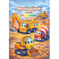 Munkagépek kifestő-Matricákkal