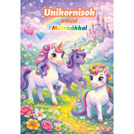 Unikornisok kifestő - Matricákkal