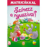 Kifestő matricákkal - Színezz a nyuszival!