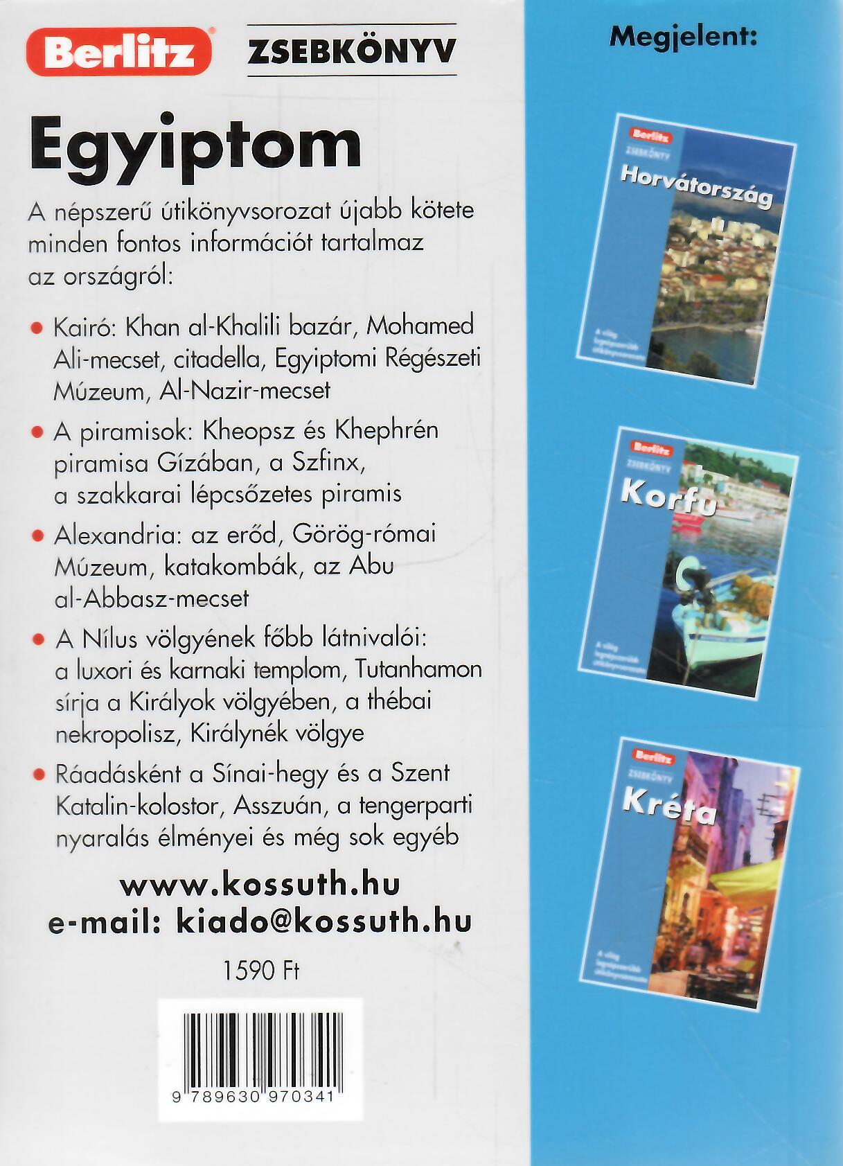 Berlitz zsebkönyv / Egyiptom