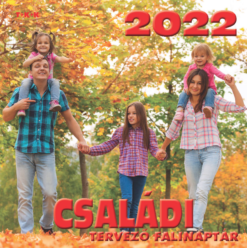 Falinaptár Családi tervező 2022