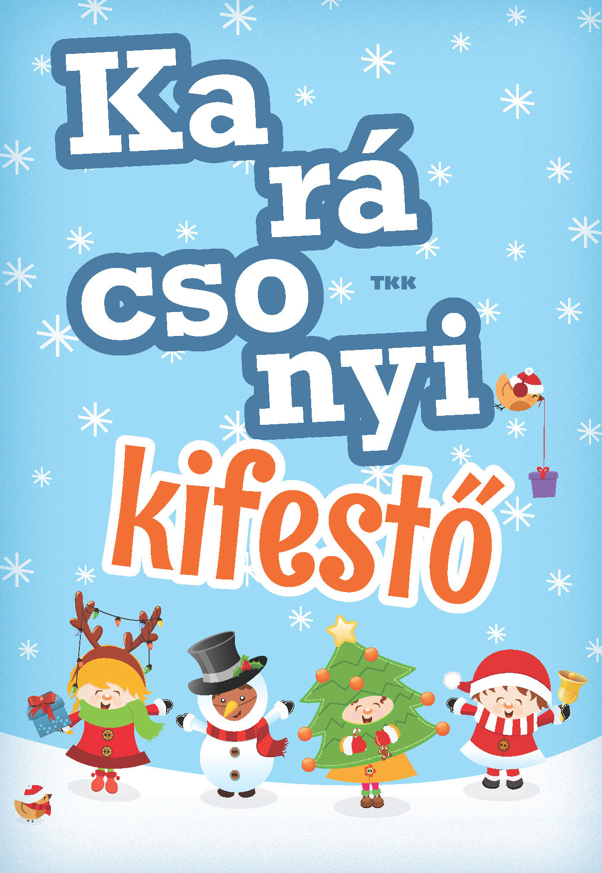 Karácsonyi kifestő