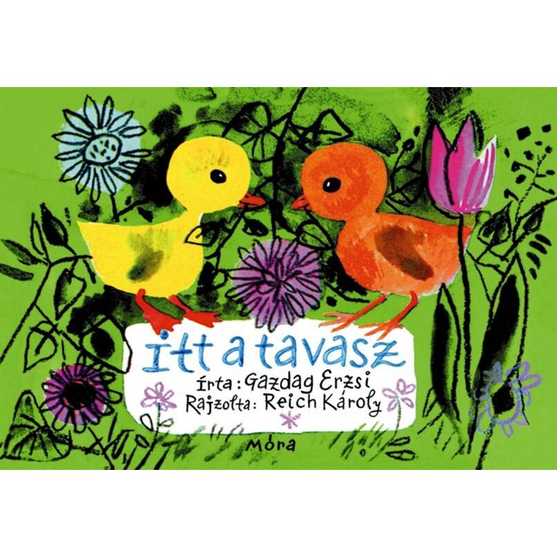 Itt a tavasz - leporelló