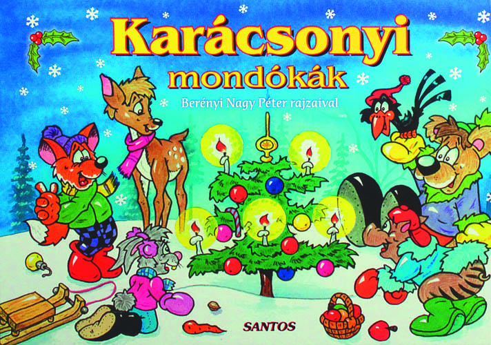 Karácsonyi mondókák - leporelló 