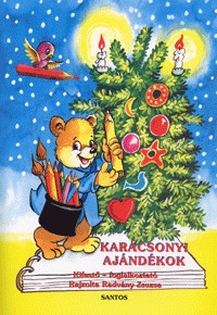 Karácsonyi ajándékok - kifestő, foglalkoztató