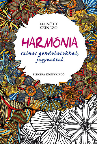 Harmónia - felnőtt színező