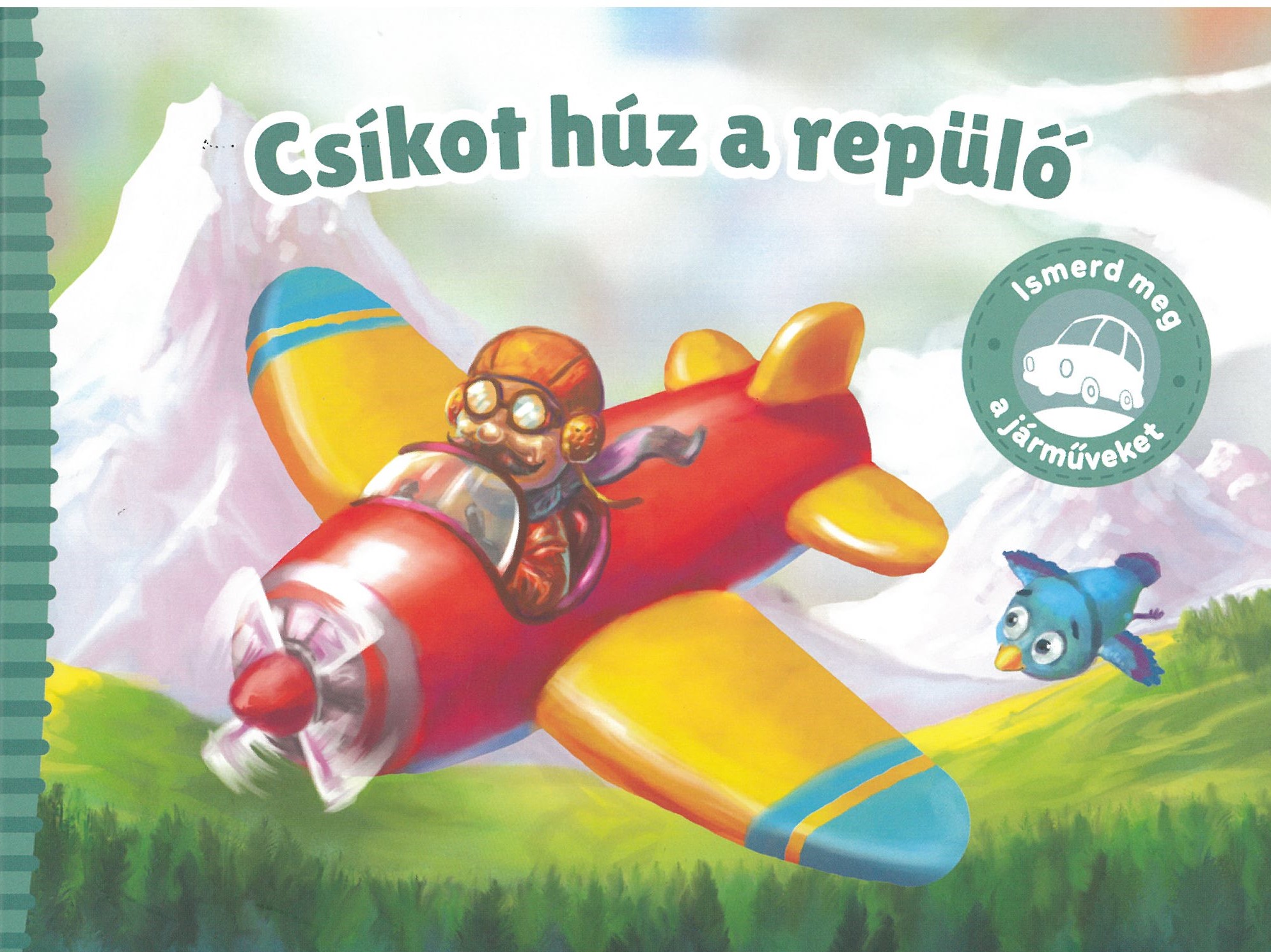 Csíkot húz a repülő