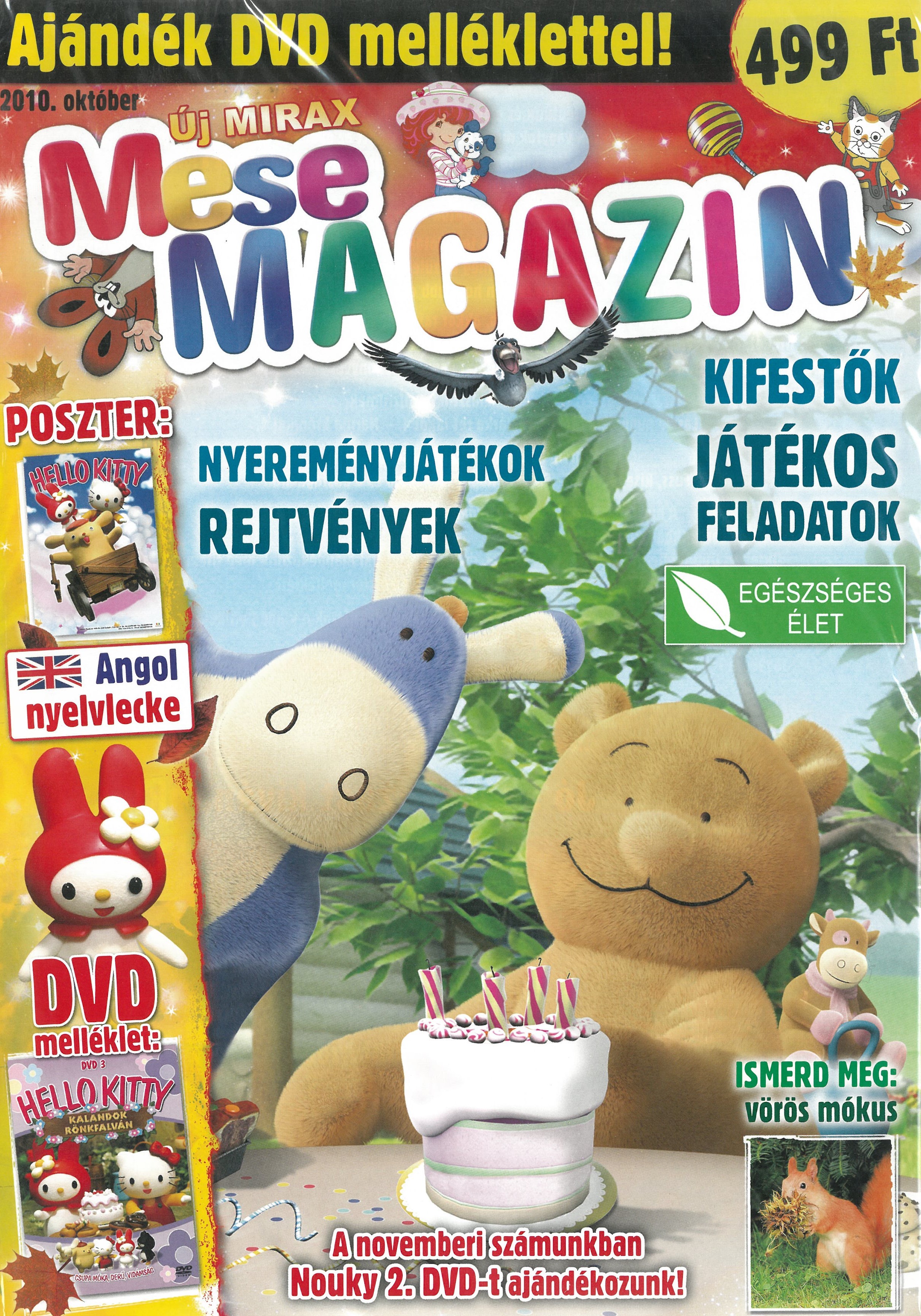 Mirax mesemagazin DVD-vel  2010. október (A4)