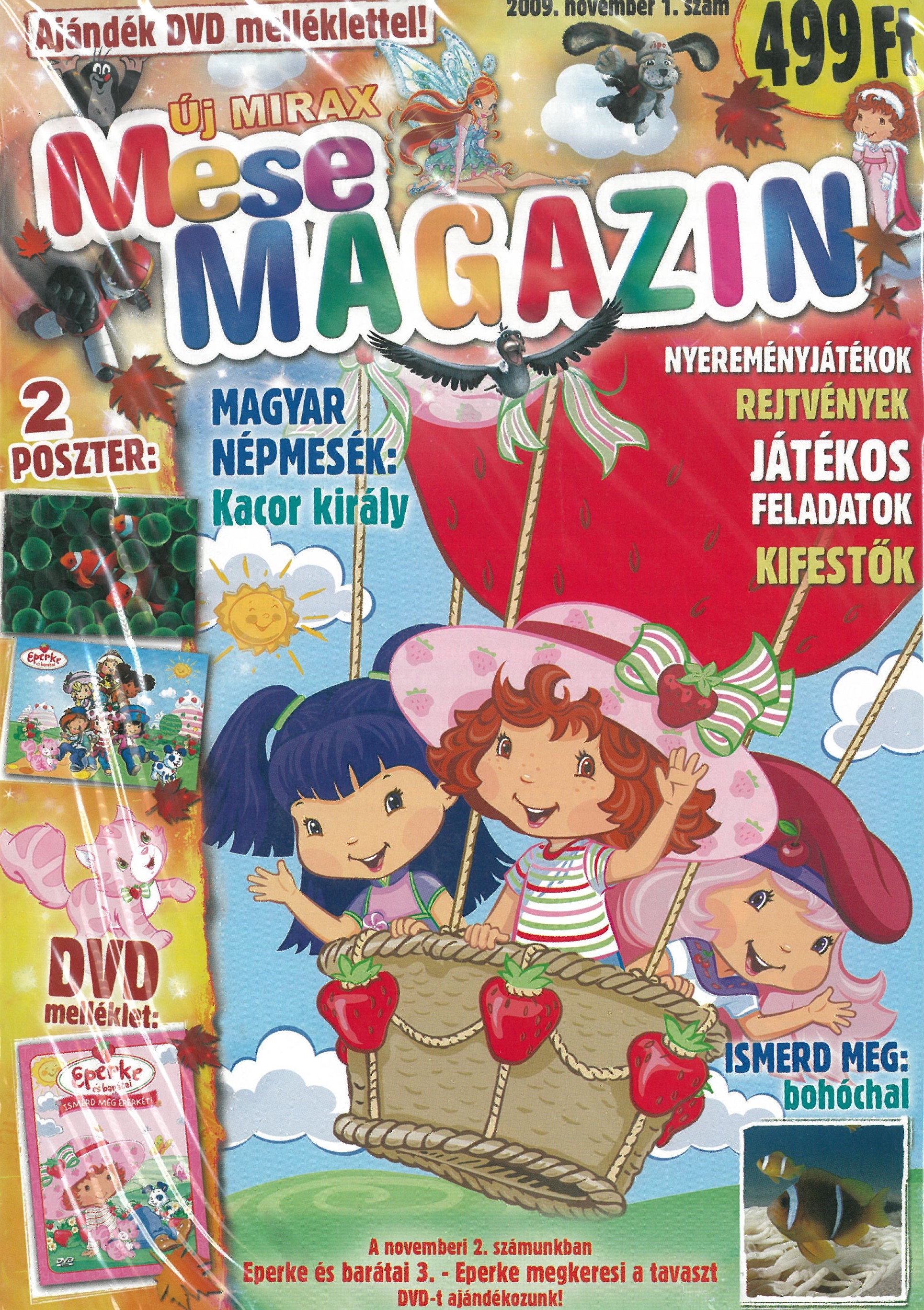 Mirax mesemagazin ajándék DVD-vel 2009. november 1. szám (A5)