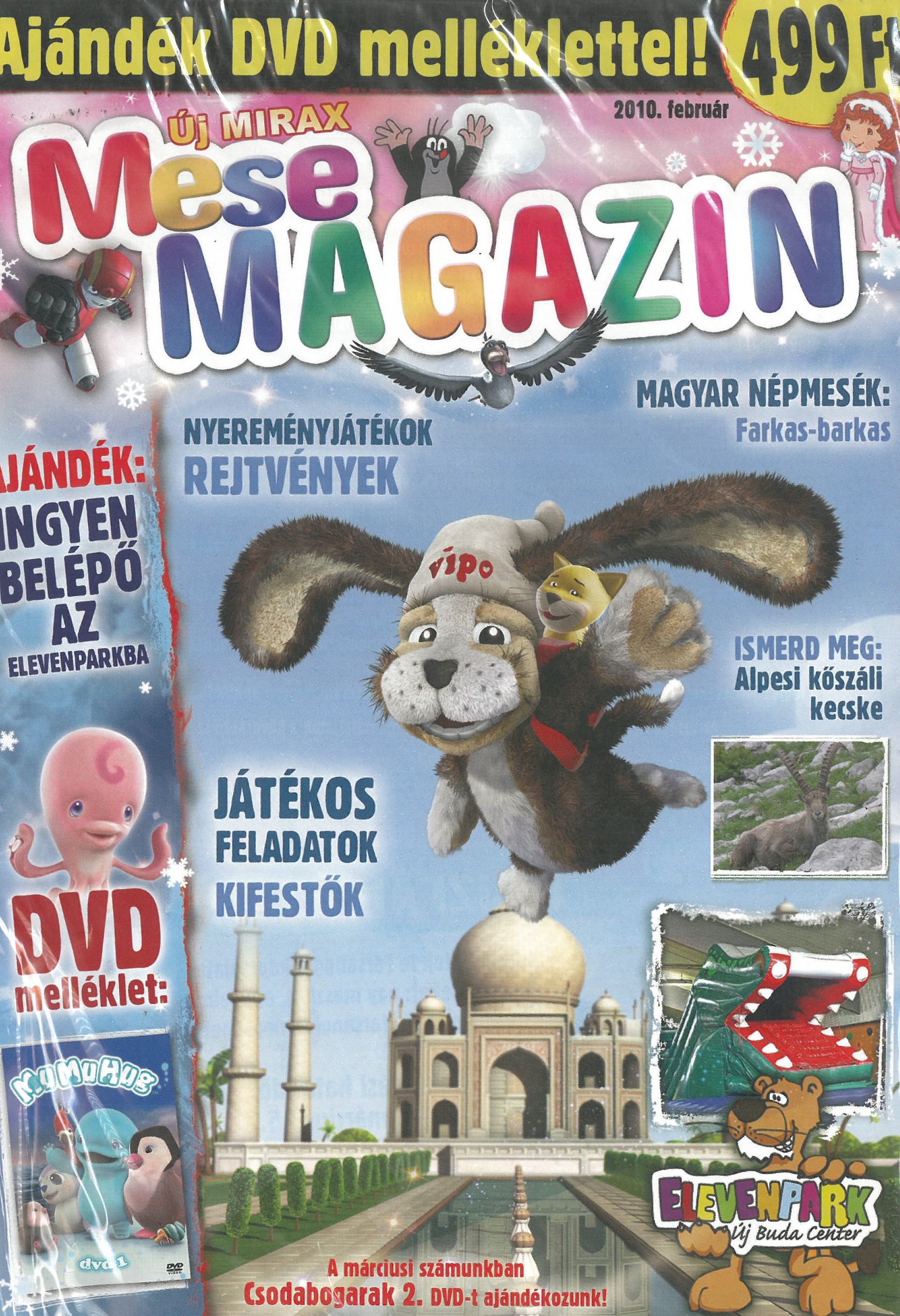 Mirax mesemagazin ajándék DVD-vel 2010. február (A5)