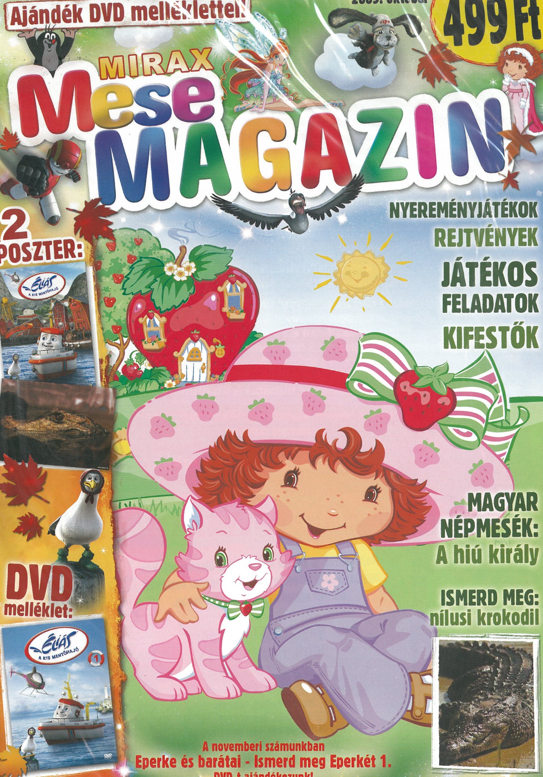 Mirax mesemagazin ajándék DVD-vel 2009. október (A5)