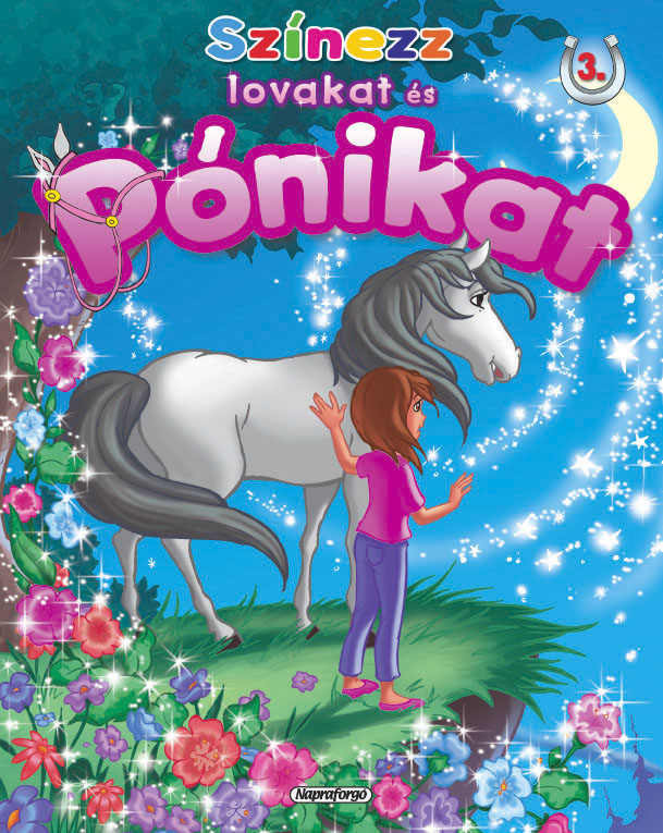 Színezz lovakat és pónikat - 3. (Csillagok) 