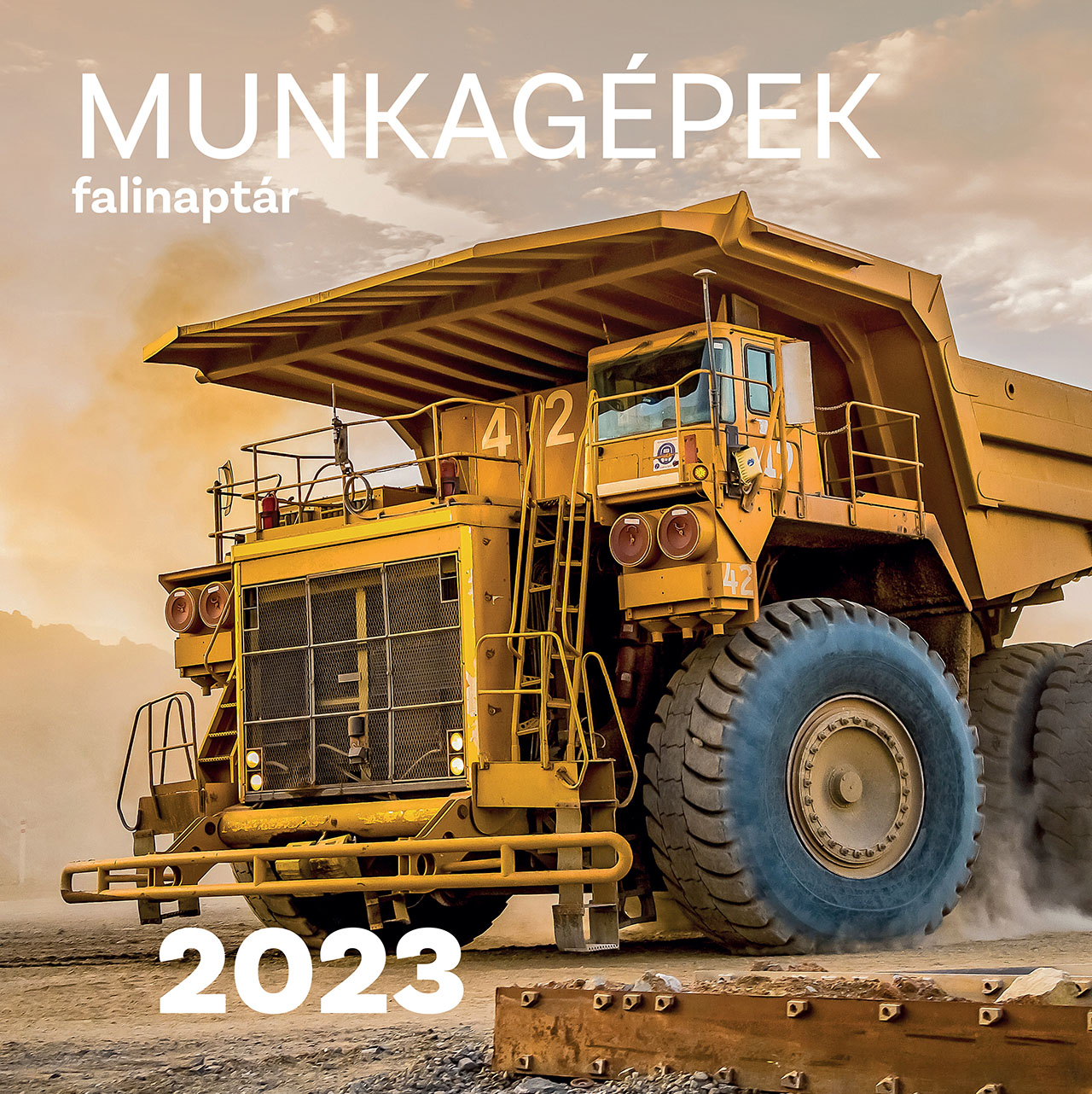 2023 Munkagépek falinaptár