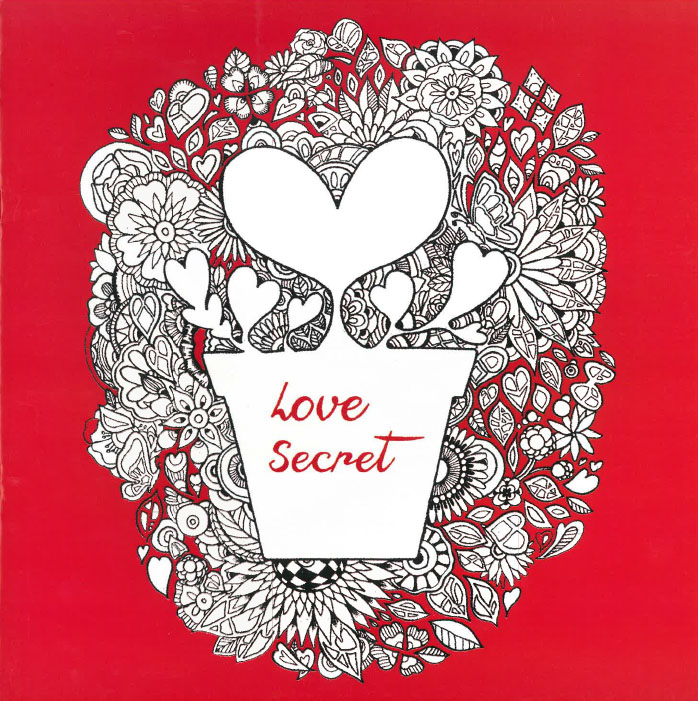 Felnőtt kifestő - Love secret/Titkos szerelem