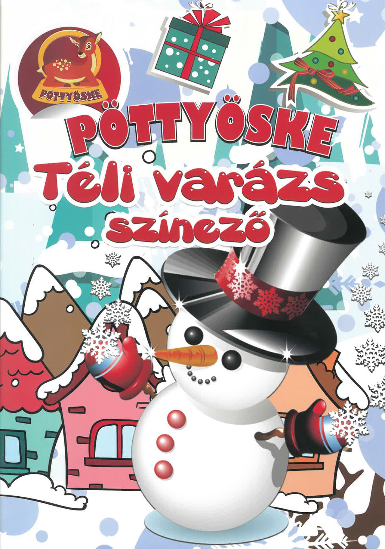 Pöttyöske - Téli varázs színező