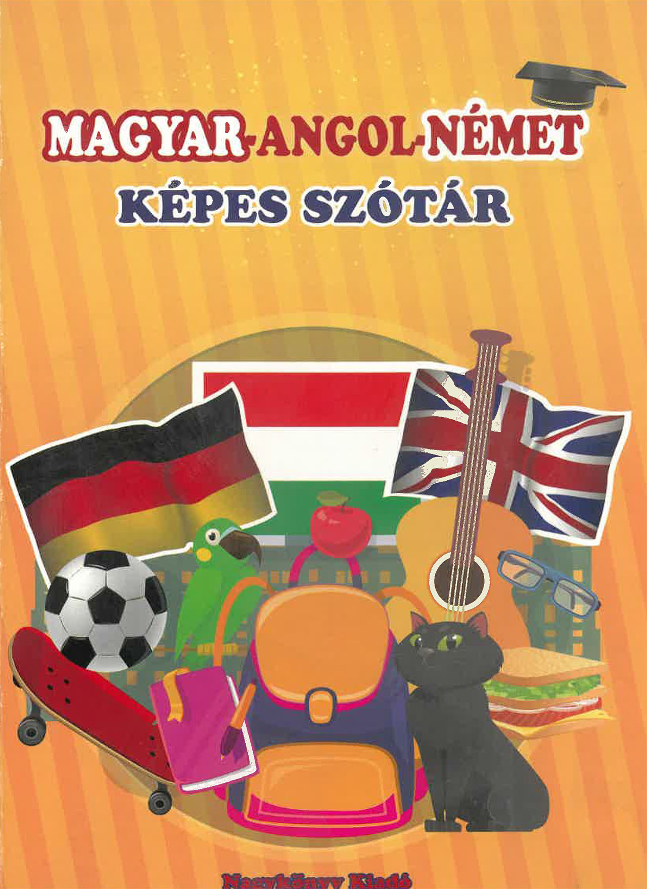 Magyar-angol-német képes szótár