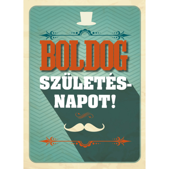 Képeslap AL07 - Boldog születésnapot