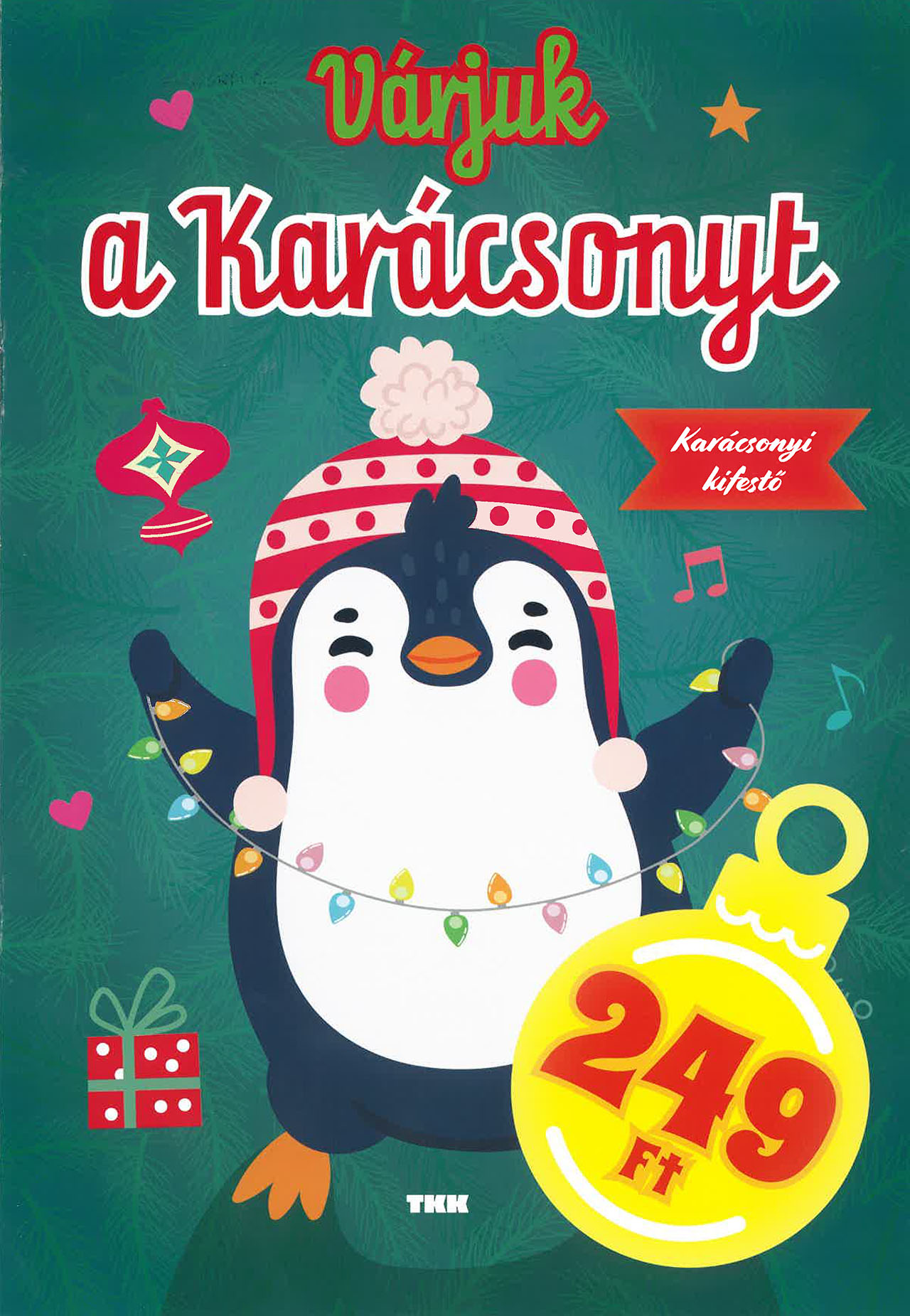 Karácsonyi kifestő - Várjuk a karácsonyt!