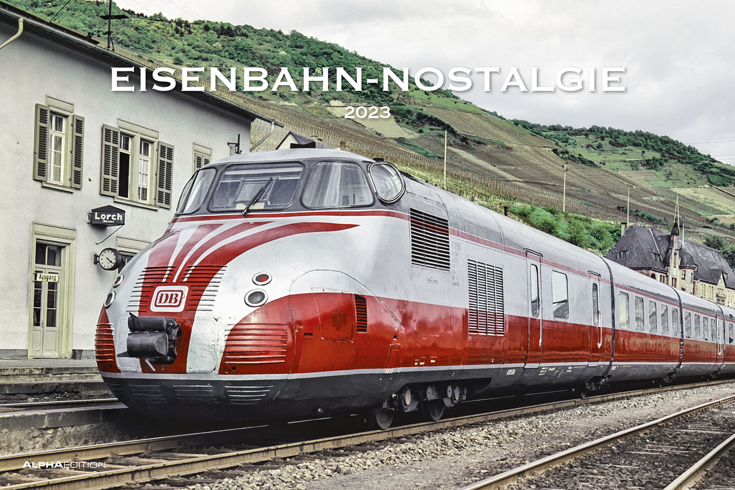 Falinaptár 2023 - Eisenbahn-Nostalgie   49,5x33.