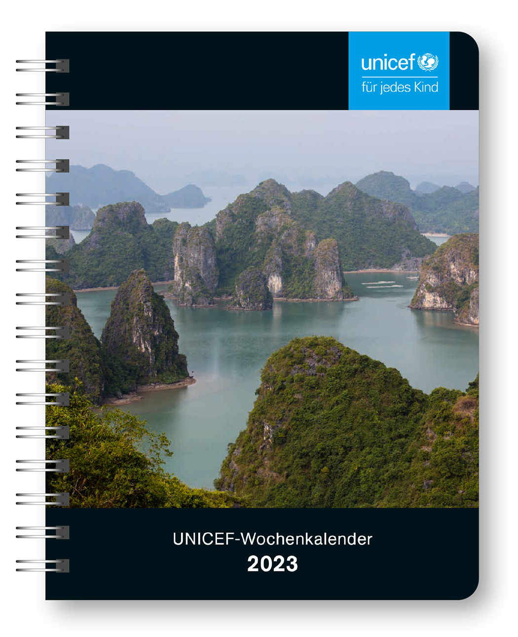 Határidőnapló  2023 - UNICEF Wochen  kalender 16,5x21,6.