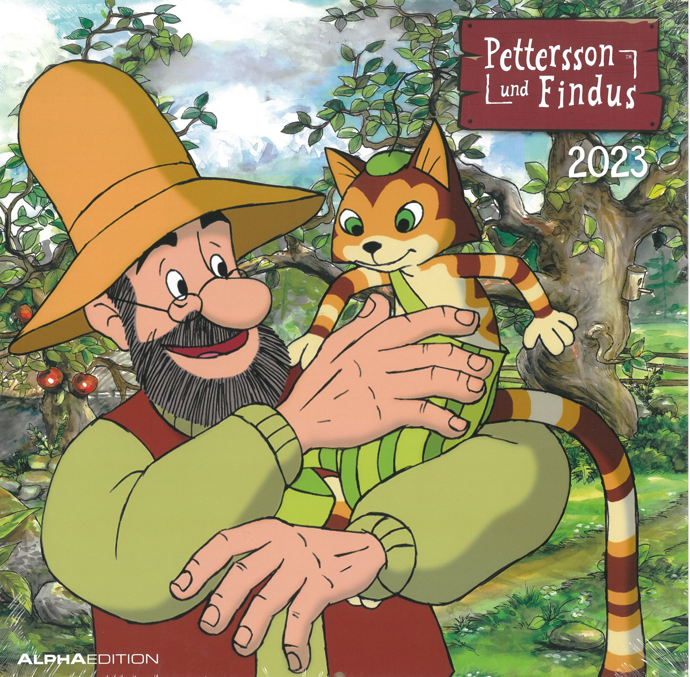 Falinaptár 2023  - Pettersson & Findus   30x 30.