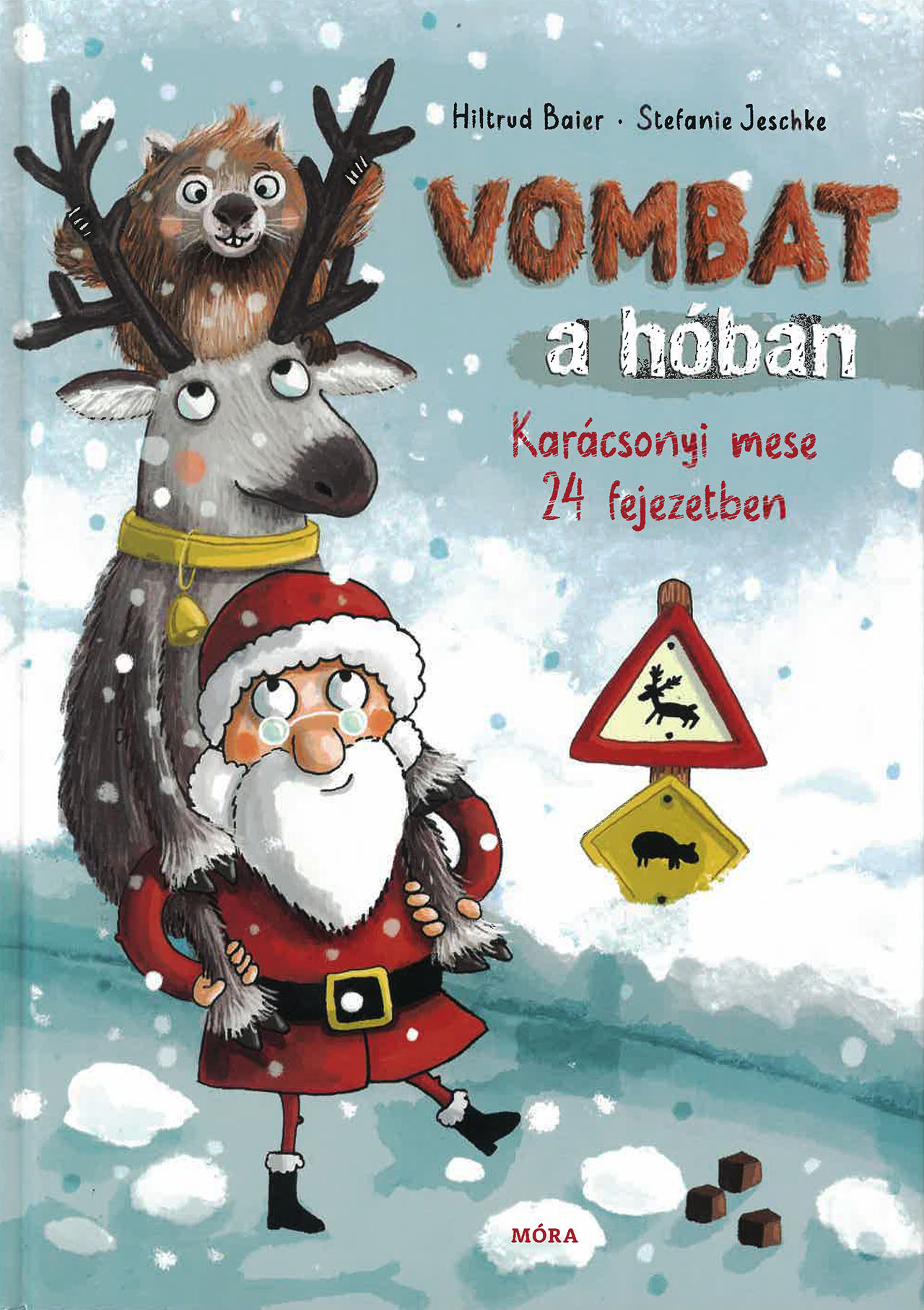 Vombat a hóban