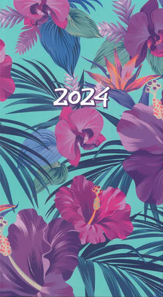 Határidőnapló 2024 hibiszkusz Zseb Határidőnapló 2024 hibiszkusz Zseb